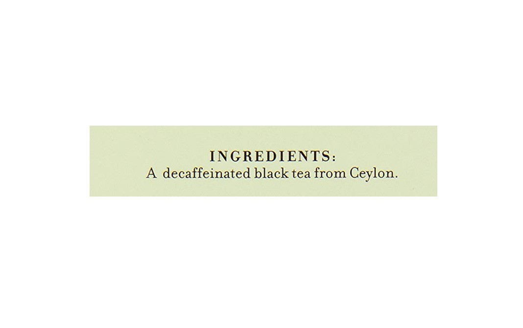 Harnarains Decaffeinated Black Tea - Ceylon   Box  20 grams